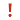 Red exclamation point icon